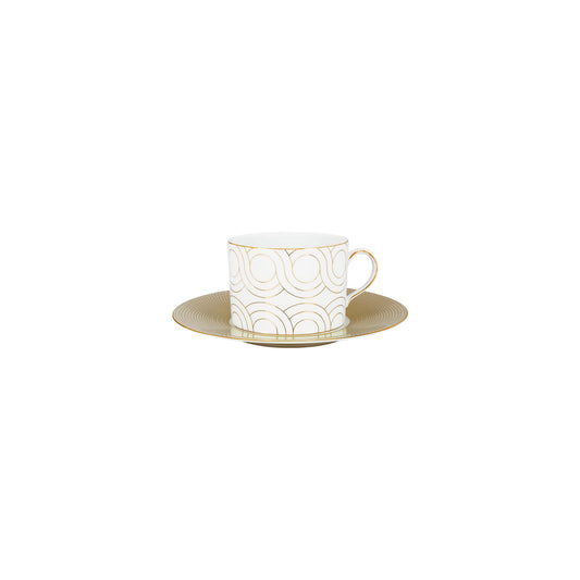 Infinity Tea Cup & Saucer (Set of 2)
