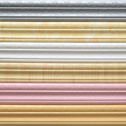 Self-Adhesive 3D Wall Trim and Baseboard Decor