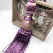 Braided Tassel Tiebacks for Window Curtains (1 Pair)