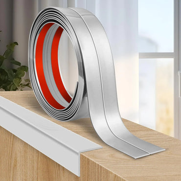 Adhesive Silver Corner Guard Strip 40 Ft