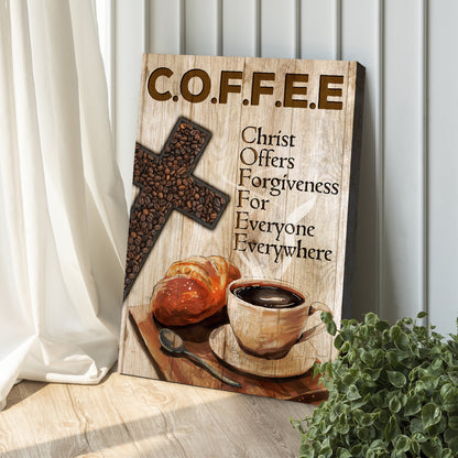 Fueled by Christ & Coffee II Sign