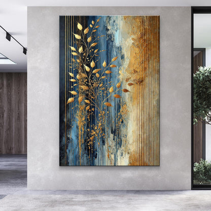 Gold Leaf Essence Wall Art