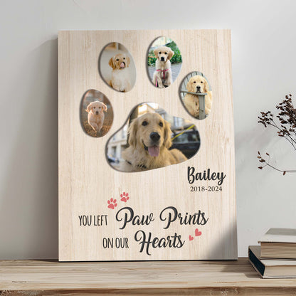 Where Pawprints Never Fade Wall Art