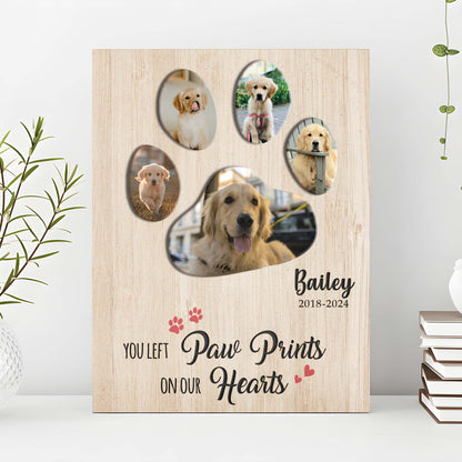 Where Pawprints Never Fade Wall Art