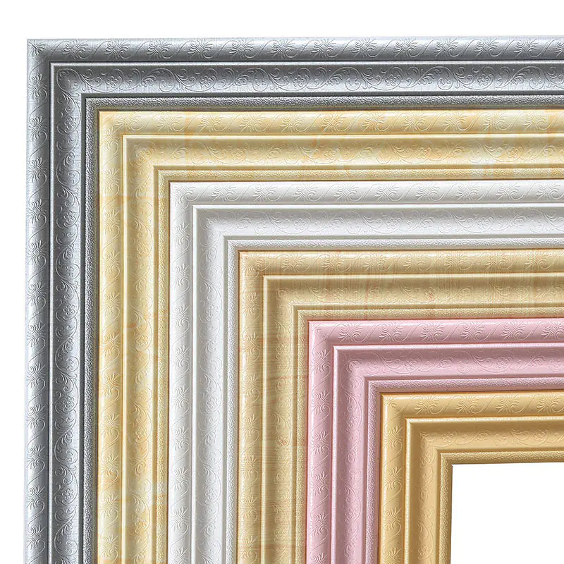 Self-Adhesive 3D Wall Trim and Baseboard Decor
