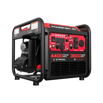 4400W Gasoline/Propane Dual Fuel Inverter Generator w/ CO Alert MB5040DC