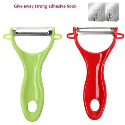 New Incredible Magic Trio Peeler Set Slicer Stainless Steel Peeler Shredder Cutter Multi Peel Blade Kitchen Tool