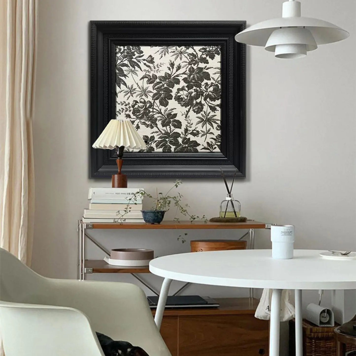 Vintage Floral Wall Art for Living Room and Bedroom