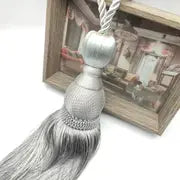 Braided Tassel Tiebacks for Window Curtains (1 Pair)