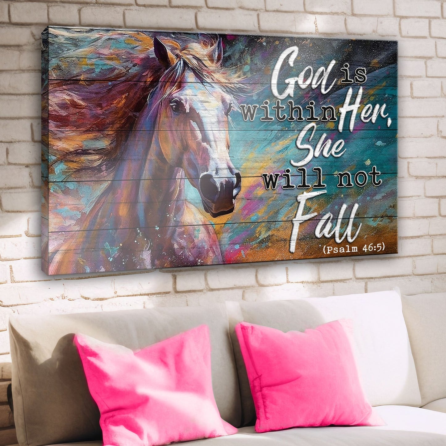 Her Strength Comes From God – V Sign