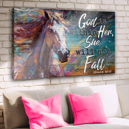 Her Strength Comes From God – V Sign
