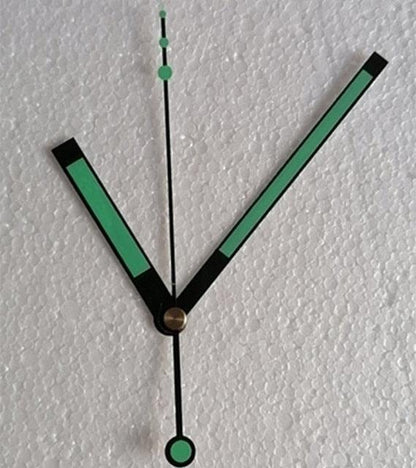 Wall Clock Pointer Clock Watch Kit Accessories 3D Clock Hands Wall Clock for Kitchen Office and Home Art Decor Quartz Clock Movement Mechanism Accessories  Needle Pointer Large Wall Clocks Quartz