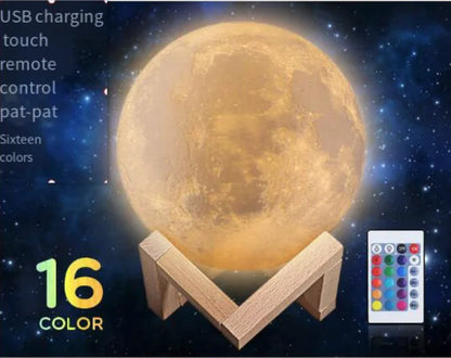 3D Moon Lamp Night Light