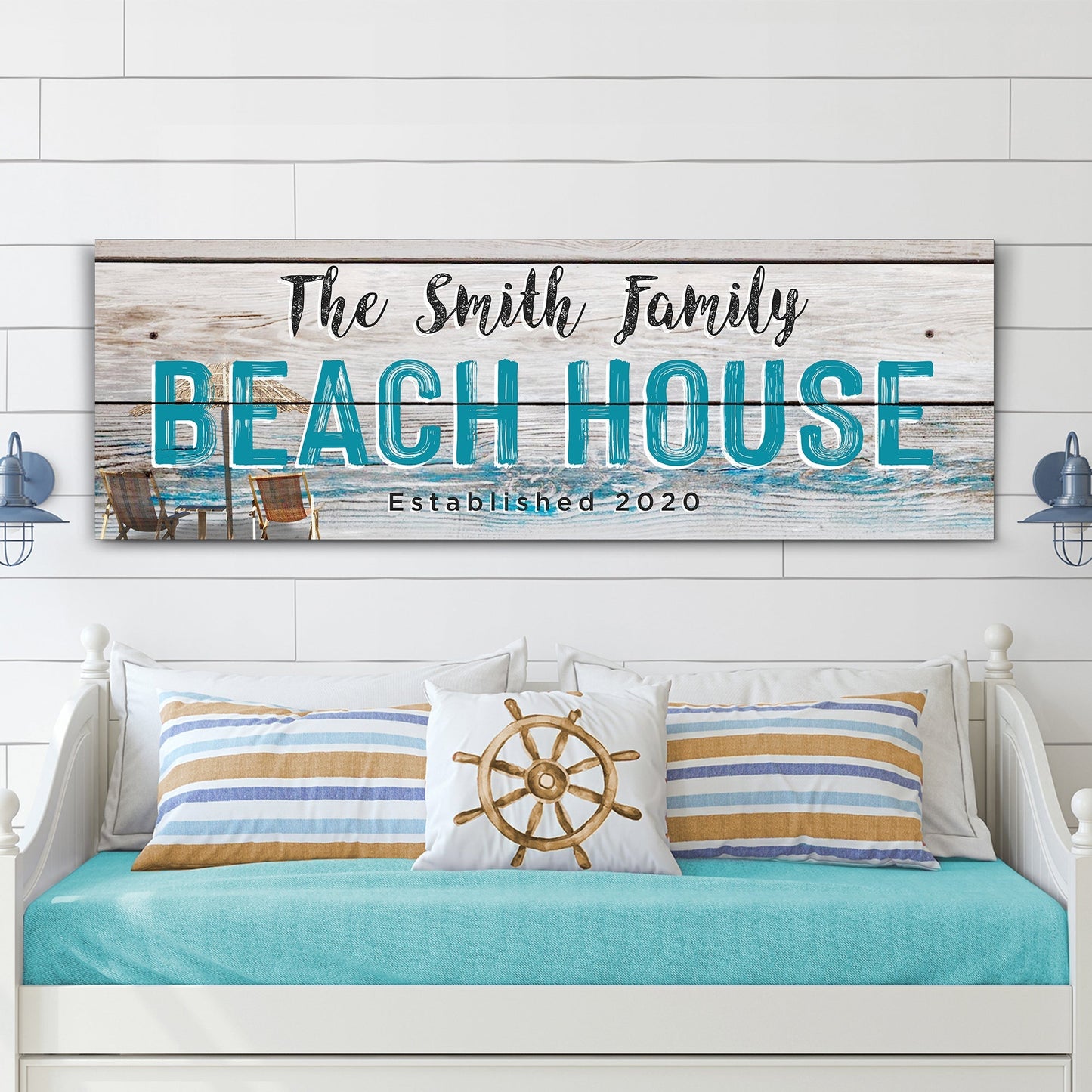 Ocean Breeze Home Sign II