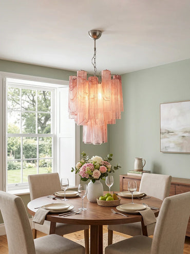 Rosso Nimbus Glass Chandelier