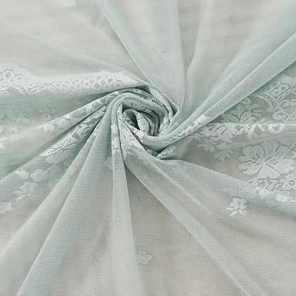 Embroidered Transparent Curtains for Living Room & Balcony