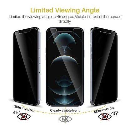 ZeroDamage Privacy Screen Protector (2-Pack) - iPhone 12