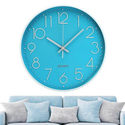 Silent Quartz Decorative Battery Powered Wall Clock