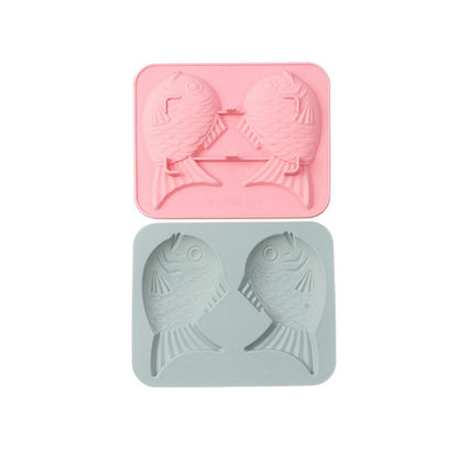 Silicone Fish Shape Cake Mould Fondant Mold Chocolate Cupcake Soap Molds Candy Craft Cookie Kitchen Accessories Fish Pattern Silicone Baking Mould Chocolate Mold Dessert Mold Nonstick Jelly Pudding Cake Mold Ice Cube For Home Kitchen