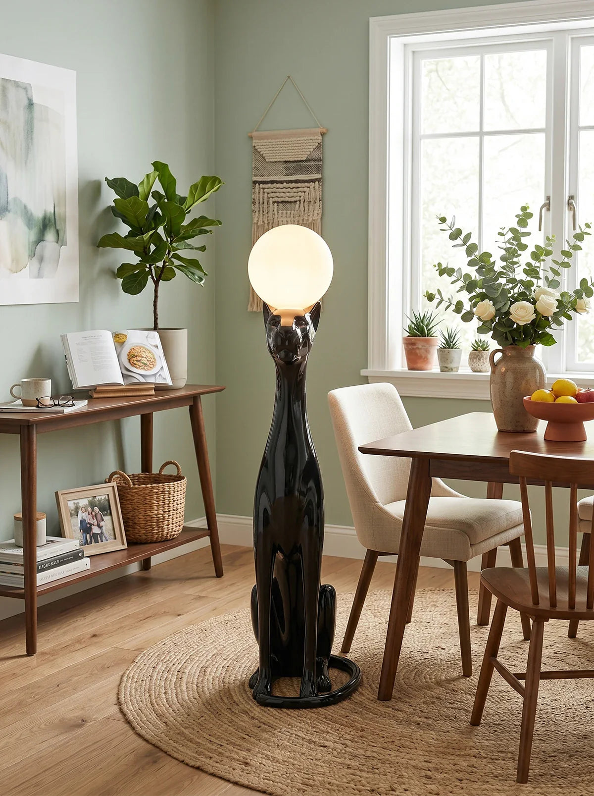 Rylight Pup Sculpture Floor Lamp
