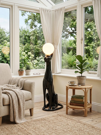 Rylight Pup Sculpture Floor Lamp