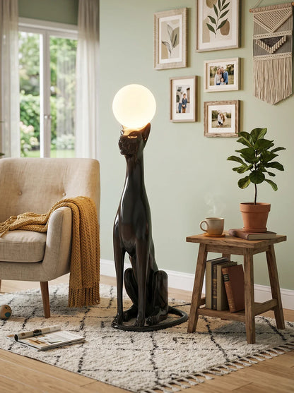 Rylight Pup Sculpture Floor Lamp
