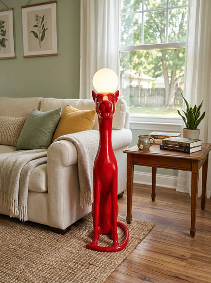 Rylight Pup Sculpture Floor Lamp