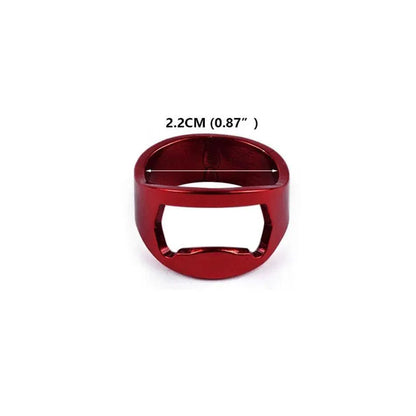 Stainless Steel Ring-shape Can Bottle Opener Bottle Cap Opening Remover Kitchen Gadgets Bar Useful Tools
