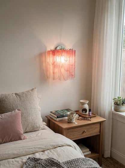 Crimson Cloud Star Wall Lamp