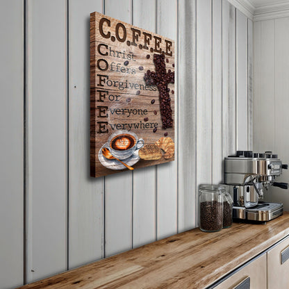 Fueled by Christ & Coffee III Sign