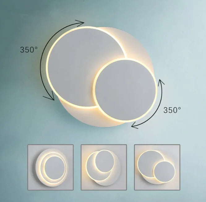 Contemporary Circle Wall Light