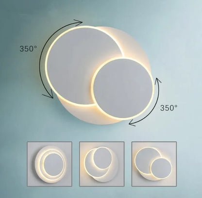 Contemporary Circle Wall Light