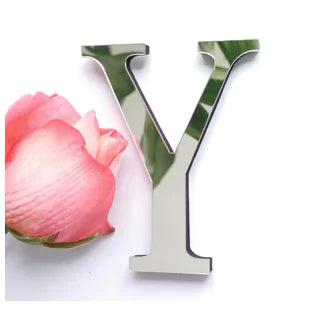 3D Acrylic Mirror Letter Wall Stickers for Decor