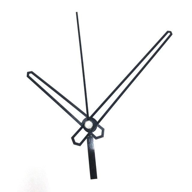 Wall Clock Pointer Clock Watch Kit Accessories 3D Clock Hands Wall Clock for Kitchen Office and Home Art Decor Quartz Clock Movement Mechanism Accessories  Needle Pointer Large Wall Clocks Quartz