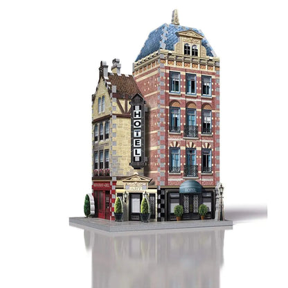 WREBBIT 3D Urbania Hotel 3D Jigsaw Puzzle (295 Pieces)