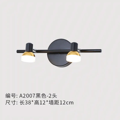 Modern Copper Wall Light for Bathroom Vanity Mirror