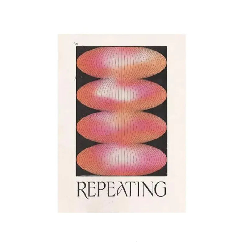 Retro Carp Canvas Art