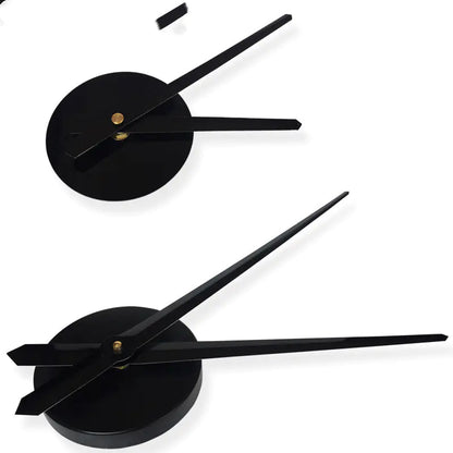 3D Wall Clock DIY Decorative Mirror Clock 50CM
